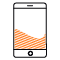 icona smartphone danneggiato da liquidi