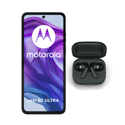 razr 50 ULTRA e moto buds+