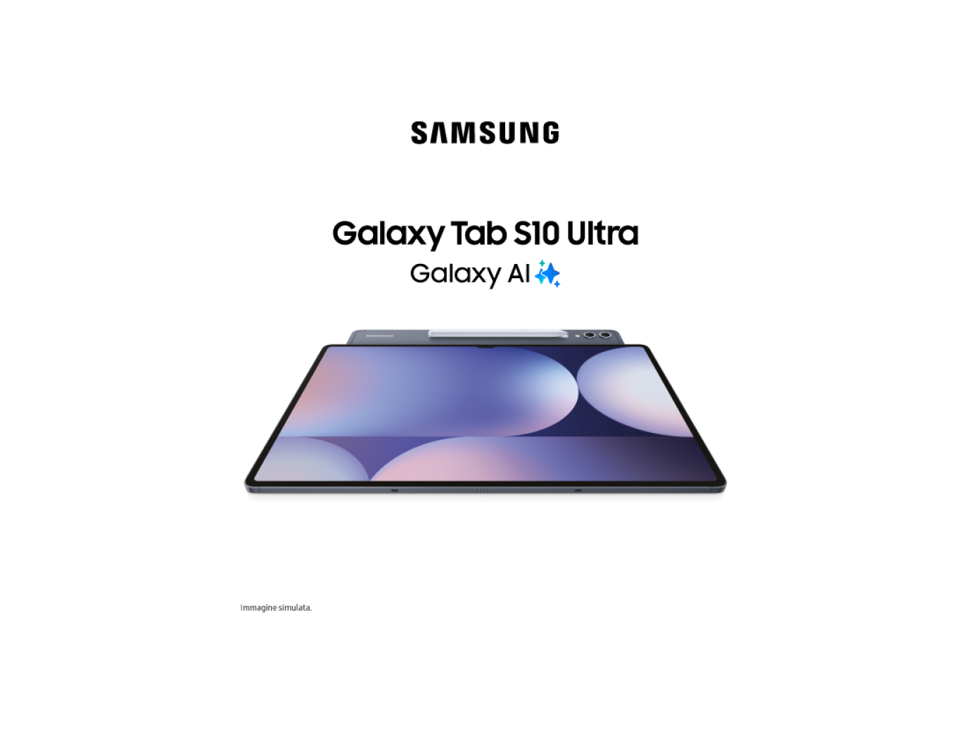 samsung galaxy tab s10 ultra galaxy ai immagine simulata